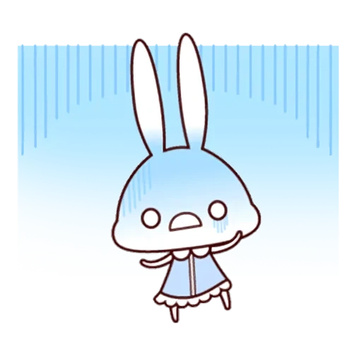 lapin, lapin de chibi, beaux lapins, bunnies kawaii, rabbit de dessin animé