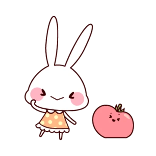 conejo lindo, bunny boceto, conejo kawai, lindo boceto de conejo, sketch conejito