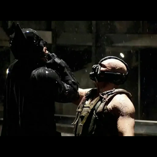 loro, bane, allenamento, campo del film, dark knight revival of the legend