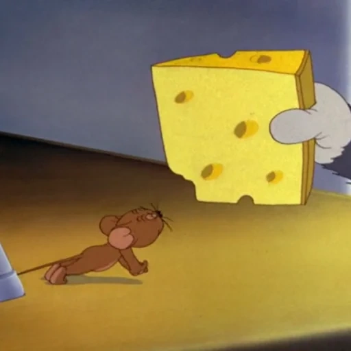 tom jerry, tom jerry cheese, trauriger jerry, die kleine maus jerry cheese, die kleine maus jerry cheese