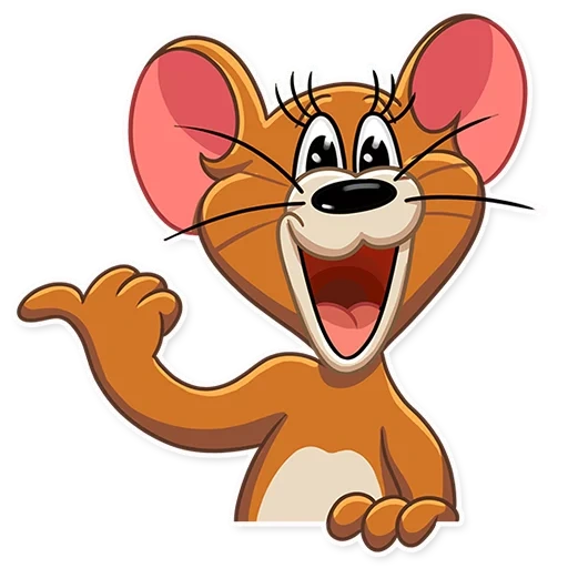 tom jerry, jerry mouse, dessins animés de jerry, jerry petite tête de souris