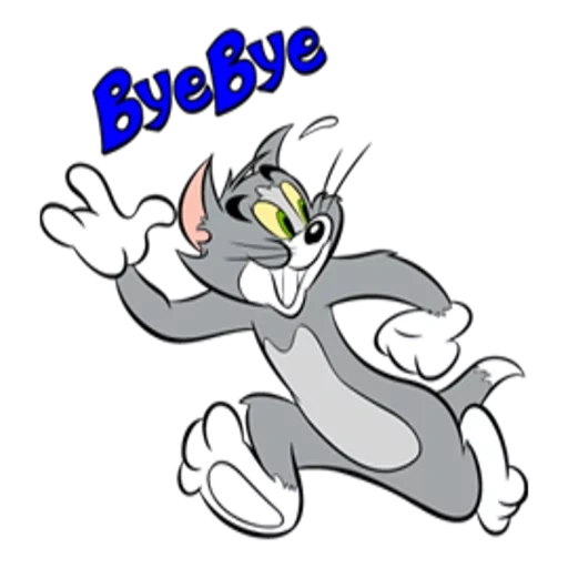 tom jerry, tom jerry cat, stickers tom jerry, tom tom jerry white background