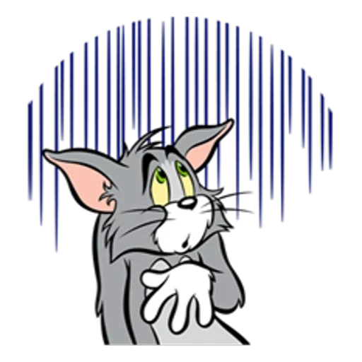 tom jerry, tom jerry aufkleber, hot post von tom jerry, tom jerry tom auf weißem hintergrund