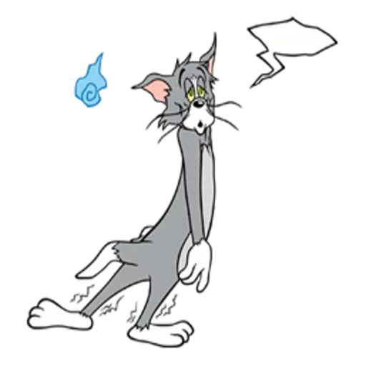 tom jerry, tom jerry aufkleber, tom jerry angry tom, tom jerry tom auf weißem hintergrund