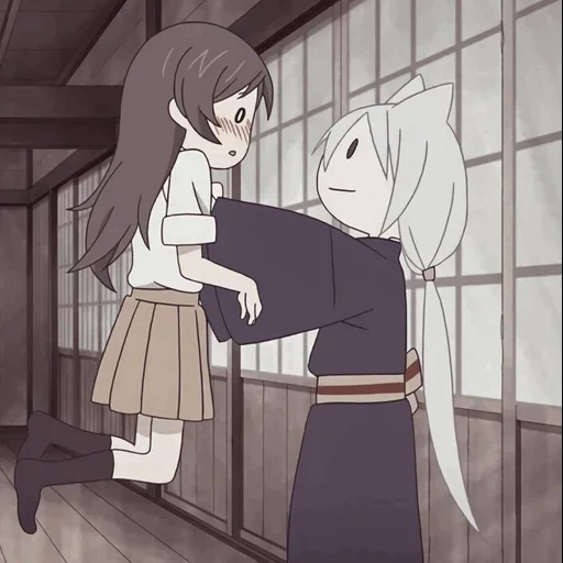 tomoe and mizuki, tomoe endzo, tomoe and nanami anime, kamisama hajimemashita, tomoe anime