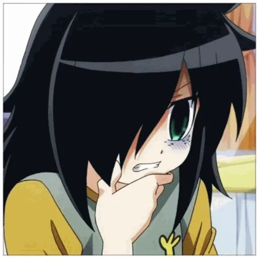 kuroki tomoko, tomoko kuroki, tomoko watamote, personnages d'anime, anime de tomoko kuroki