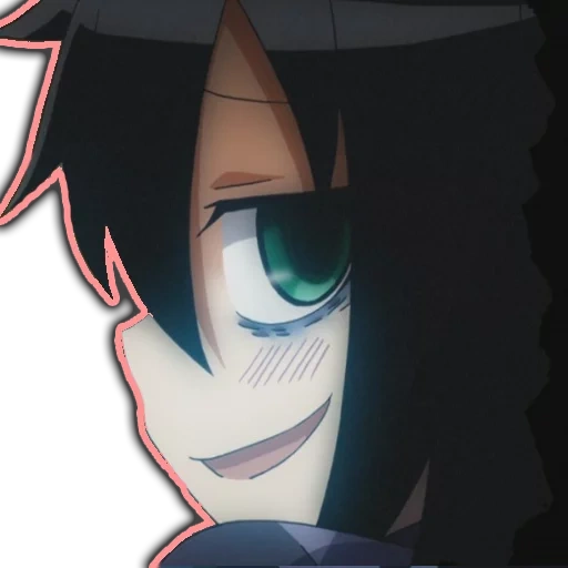 tomoko ophening, anime characters, humanization of steam, watamote glory to marlowe, watamote tomoko yoshida