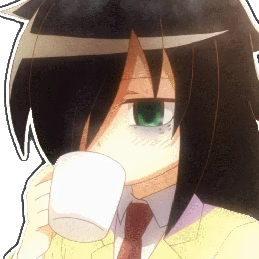 jours, tomiko kun, tomoko kuroki, anime de tomoko kuroki, tasse tomoko kuroki