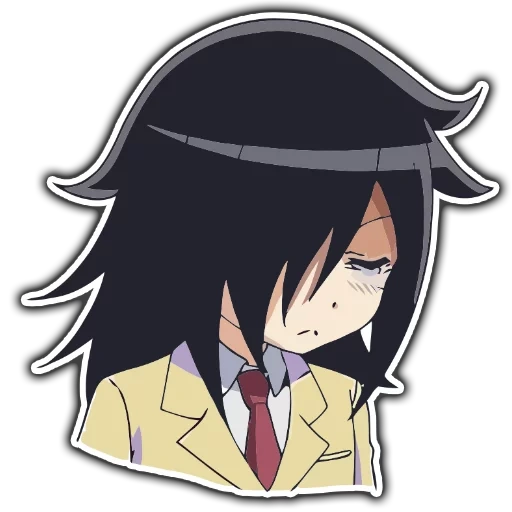 tomoko, ícone de animação, personagem de anime, animação popular, animação de amigo de madeira preta