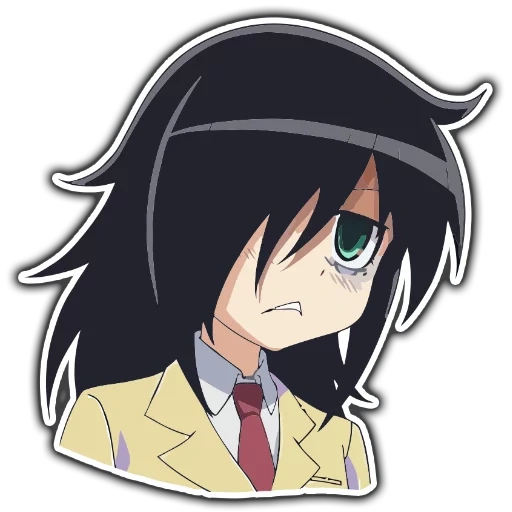 tomoko chan, tomoko tomoki, anime hikka tomoko, anime di pollo tomoko, tomoko chickens anime look