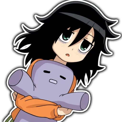 watamote, chen youzi, watamote tomoko, anime charaktere, jizo mizumoto