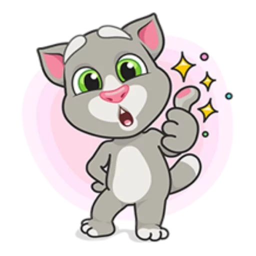 кошка, кот том, talking tom, говорящий том