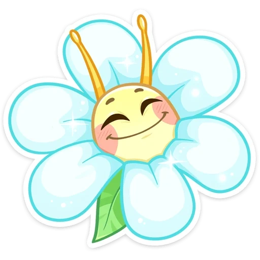 tonya, chick, a cheerful flower, flower drawing, smiling flower