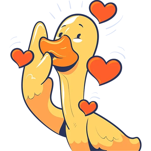 duckling, duck yellow, duckling sitting, duck cartoon, duck illustration