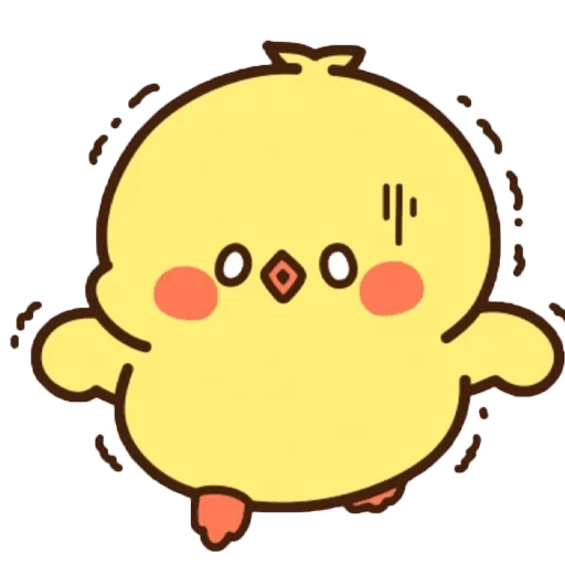 kawaii, clipart, kawaii drawings, the chicken is cute, anime chicken
