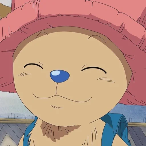 animação fofa, o chep está a chorar, choper one piece, tony tony choper é tímido, tony tony chopper da netflix