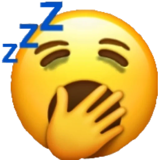 emoji, emoji sleep, sob emoji, émoticônes des emoji, smiley bâillant