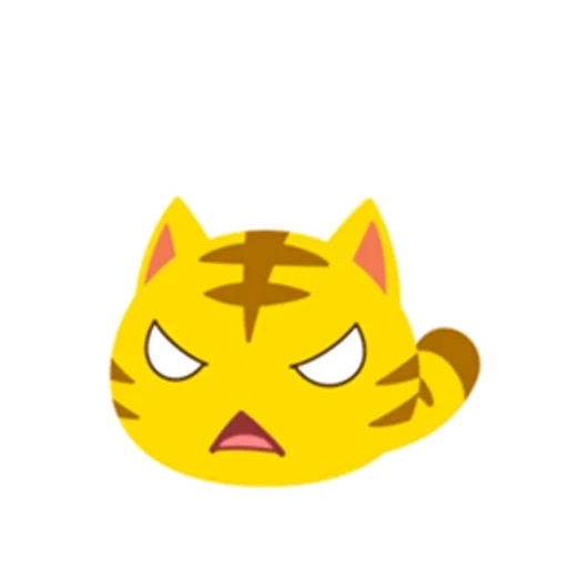 emoticon di emoticon, espressione di gatto, spo0py kitt e