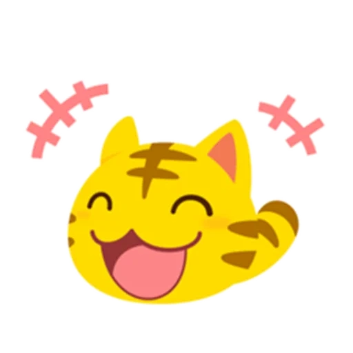 emoticon gatto, espressione di gatto, gatto sorridente, gatto sorridente, spo0py kitt e