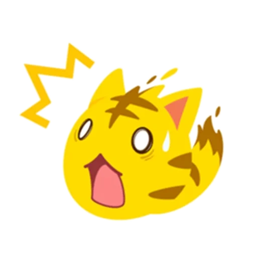 emoticon di emoticon, pikachu, pokemon di ruiqiu