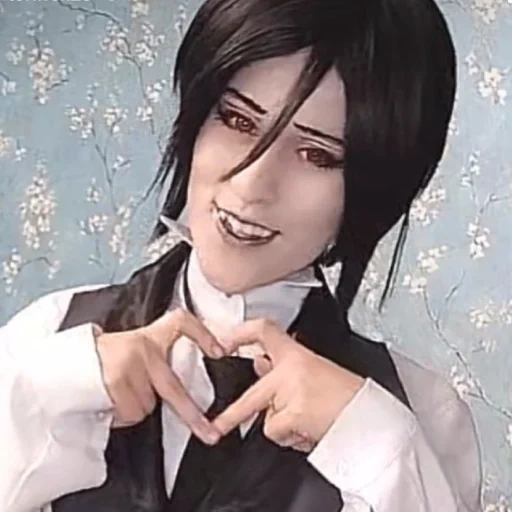 torifox, torifox25, torifox tick corrente, cosplay di sebastian michaelis, sebastin michaelis cacchio cosplay