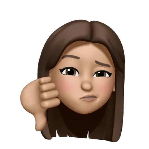 emoji, emoji, emoji face, emoji girl, memoji is sad