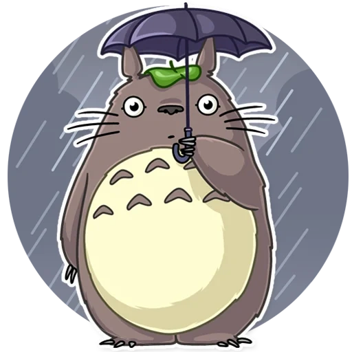 totoro, papel dragon, totoro, gambá de hayao miyazaki