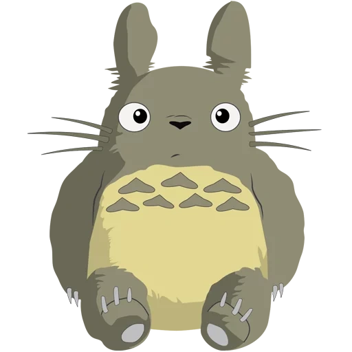 totoro, totoro art, totoro arta, miyazaki totoro, meu vizinho totoro