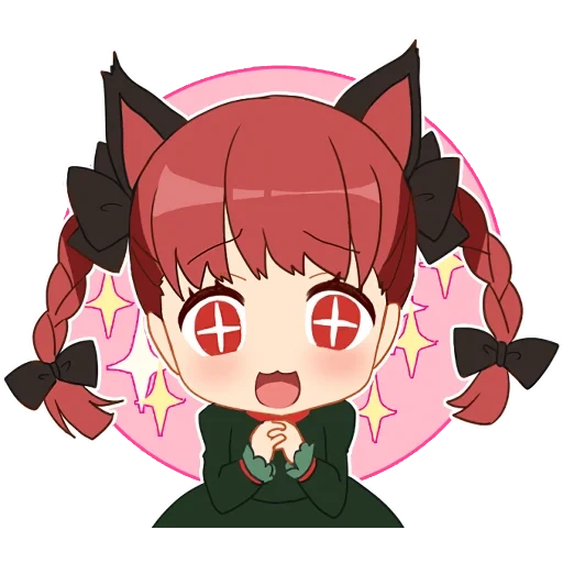 chibi, rin chibi, kuronko chibi