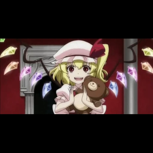 flander scarlet memories of phantasm, flandre scarlet, tokhoyidoscopio flander scarlet, touhou project, touhou flandre