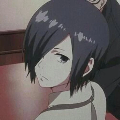 toouka, kirishima mengambil, tokyo ghoul, touka cries season 2, touka tokyo ghoul