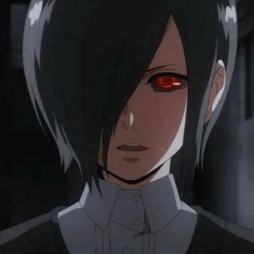 toouka, tokyo ghoul, kirishima a pris, touka tokyo ghoul, captures d'écran de tokyo ghoul actuelles