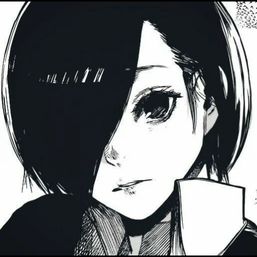 toouka, imagen, terror en tokyo, touka manga ghoul, dibujos de anime tristes