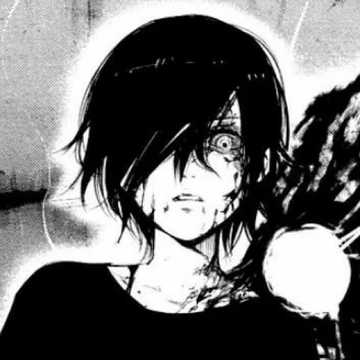 toouka, tokyo ghoul, manga de touka, tuka mang avatar, tokyo ghoul manga tuka