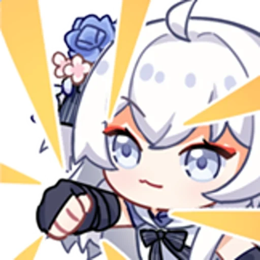 anime, honkai impact, personaggi anime, honcai impact chibi, genshin impact chibi