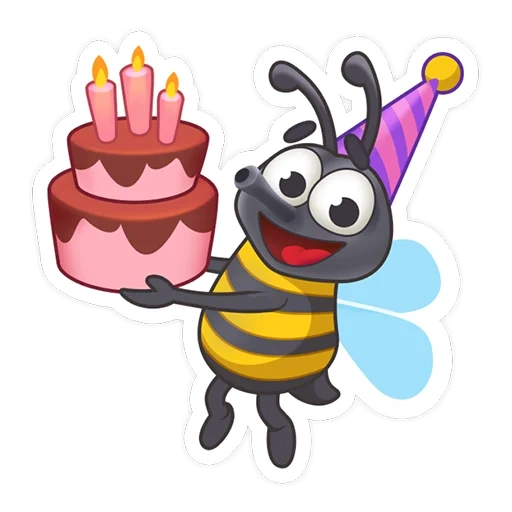 пчелка, тауншип, маленькая пчела, пчела иллюстрация