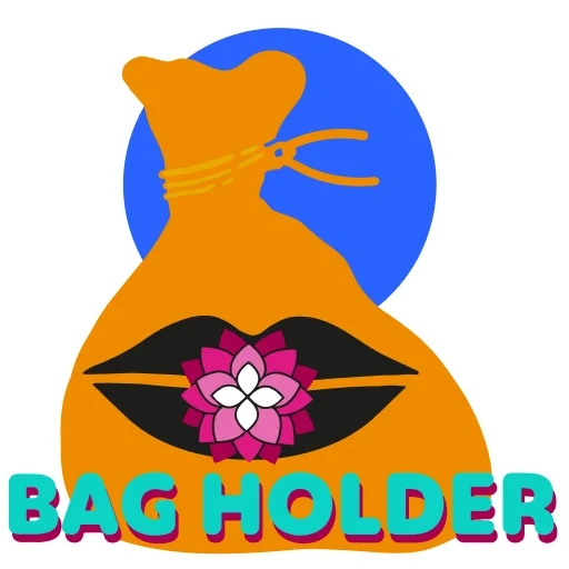 logo, taschensymbol, geldsymbol, eine tüte geld ikone, die icon tasche ist gefärbt