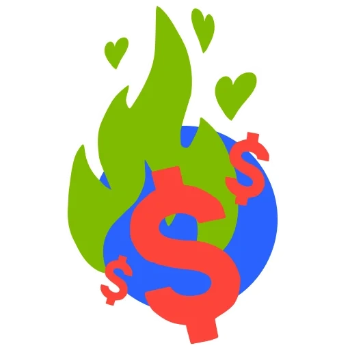логотип, fire logo, ущерб иконка, зелёный огонь, приложение огнем логотипе