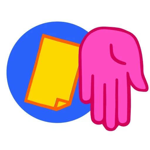 hand, badge, hand card, hand icon, pictogram
