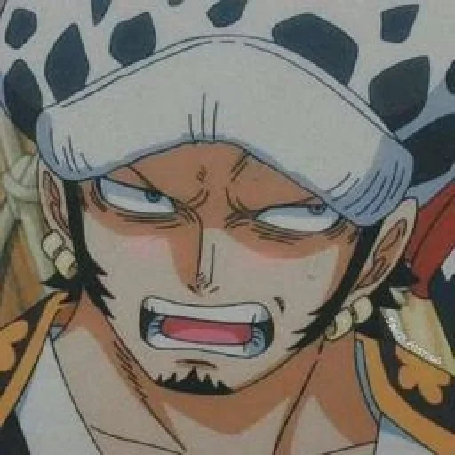 van pies, lorono zorro, trafalgar law, law one piece, rey ladrón de animación