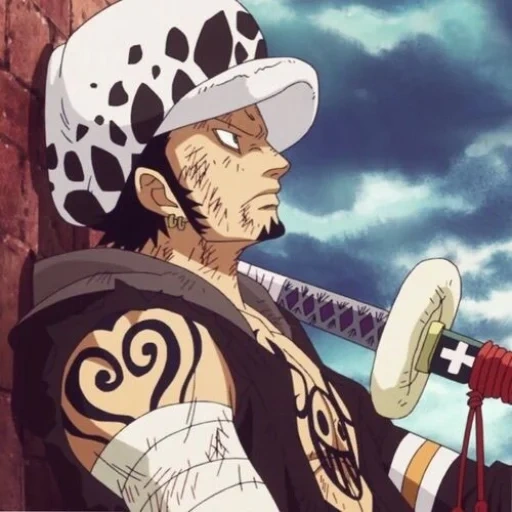 van pies, trafalgar law, trafalgar d waterlaw, van pies trafalgar vano, one piece trafalgar law