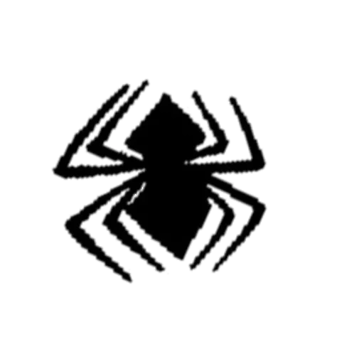 badge d'araignée, transmetéropolin, le logo de l'homme araignée