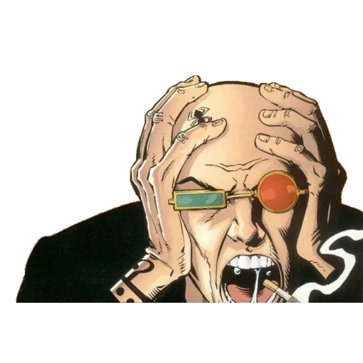 human, come in, the male, spider jerusalem glasses, spider jerusalem transmetropolitan