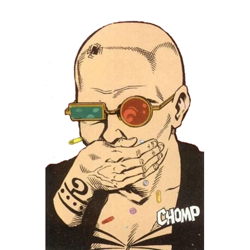 human, picture, spider jerusalem, transmeteropoliten, spider jerusalem transmetropolitan