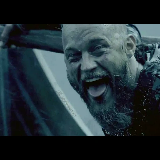 vikings ragnar, ragnar lodbrok, ragnar lodbrock grita, ragnar lodbrok ri, ragnar lodbrock vikings