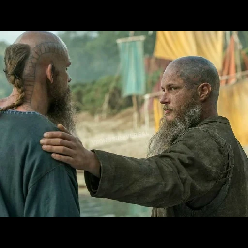 ragnar lodbrok, floki wilgerdarson, serie ragnar lodbrock, ragnar lodbrock 4 stagione, vikings ragnar lodbrok lysy