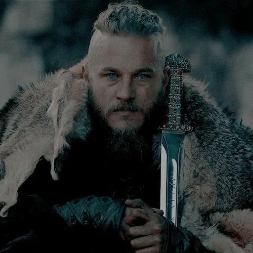 ragnar, ragnar lodbrok, ragnar lodbrok 4k, ragnar lodbrock is blue, travis fimmel vikings