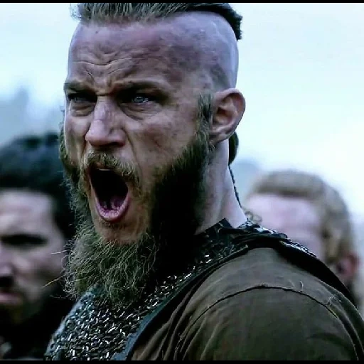 ragnar vikings, ragnar lodbrok, ragnar lodbrook rage, ragnar lodbrock crie, vikings ragnar lodbrok