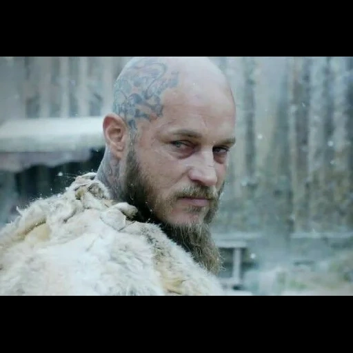 field of the film, viking tattoo, ragnar lodbrok, denmark ragnar lodbrok, the hairstyle of ragnara lodbrok