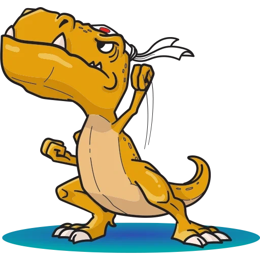 t rex, cartoon dinosaurs